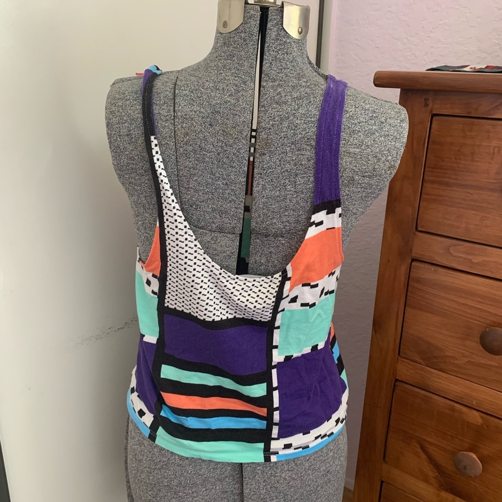 Nasty Gal Modern Colorblock Tank - Picture 3 of 4